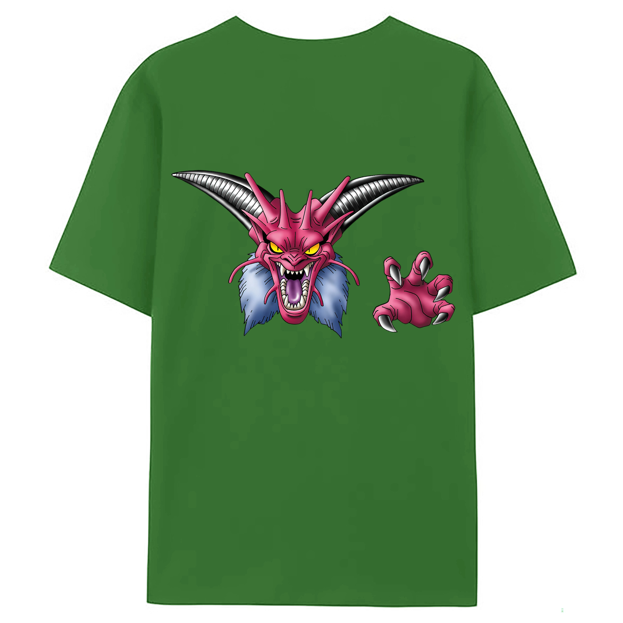 （画像用） ドラゴンクエスト Doragon Kuesuto Dragon Quest レディース半袖Tシャツ(バックプリント)